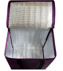 Изолированные более крутые сумки Тоте/устранимая сумка обеда/пурпурная сумка охладителя для взрослых