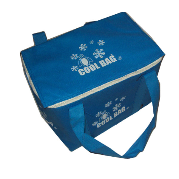 Синие мешки коробки обеда изолированные более холодные для людей, 2mm алюминиевое EPE внутрь