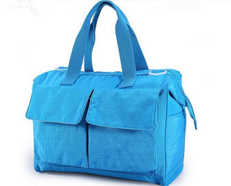 Синь повторно использует милые дизайнерские сумки пеленки младенца, сумку ворсистого младенца изменяя