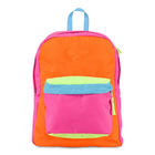 Мулти покрашенные модные спорт детей укладывают рюкзак для девушек, апельсина/красного цвета/сини