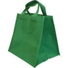 Non сплетенные многоразовые носят Totes подарка мешков выдвиженческие в зеленом пурпуре