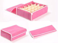 Розовые коробки хранения отсека Орандж Non сплетенные Multi для нижнего белья