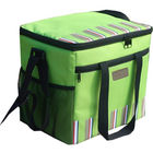 полиэфир 600D обнажает изолированный мешок пикника с ручкой Tote, синью/зеленым цветом
