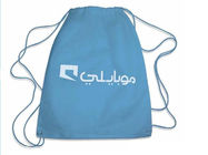 Черный/голубой/серый выдвиженческий подарок кладет рюкзак в мешки Дравстринг полиэстера
