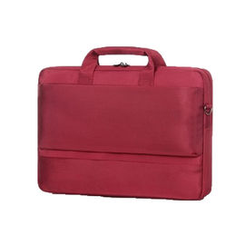 Сумки ноутбука портфеля Оксфорда водоустойчивых женщин чернота сумки компьютера 14 дюймов красная